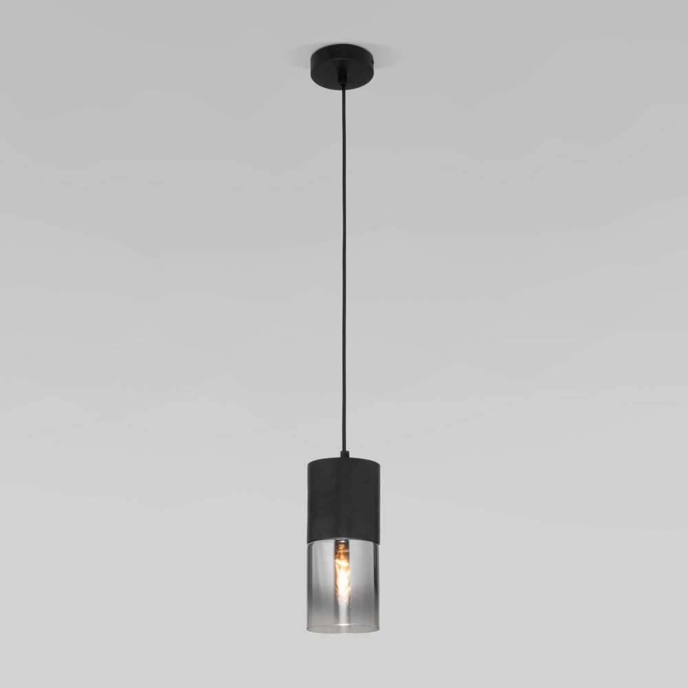 Подвесной светильник с плафоном 10 см Eurosvet Hosk 50233/1 черный