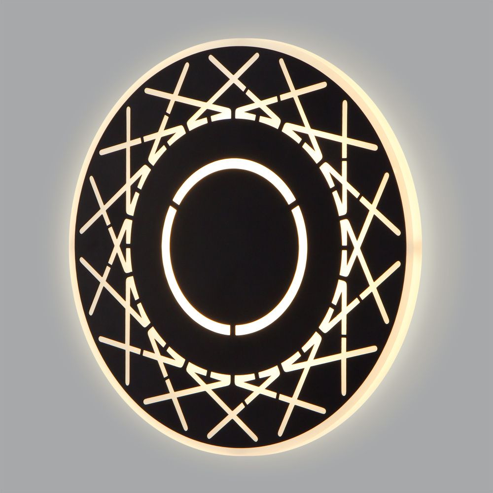 Настенный светодиодный светильник Eurosvet 40148/1 LED, 17W LED, 4200K, черный