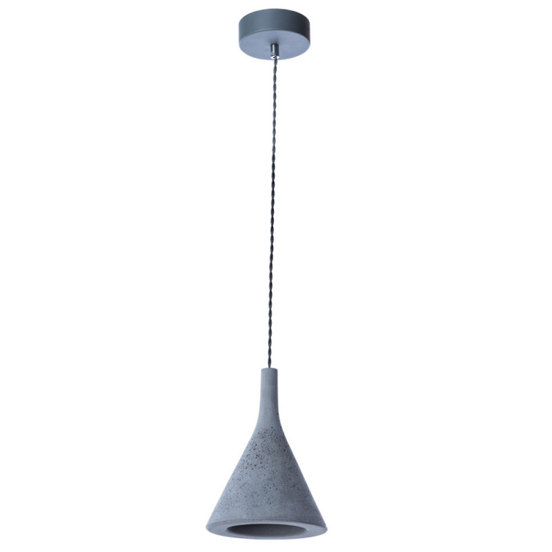 Светильник подвесной Arte Lamp Bender A4324SP-1GY, серый бетон