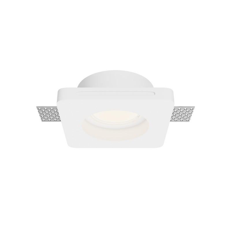 Встраиваемый светильник Downlight 10*15,2*3,9 см, GU10 10W Maytoni Technical Gyps Modern DL002-GU10-01-W белый