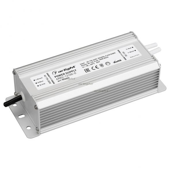 Блок питания ARPV-12100-D (12V, 8.3A, 100W) (Arlight, IP67 Металл, 3 года) 026434