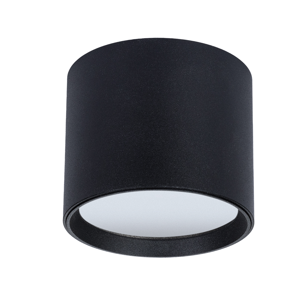 Точечный светильник 8,5*7 см, 1 GX53*15W,  К, Arte Lamp Intercrus A5548PL-1BK, Черный