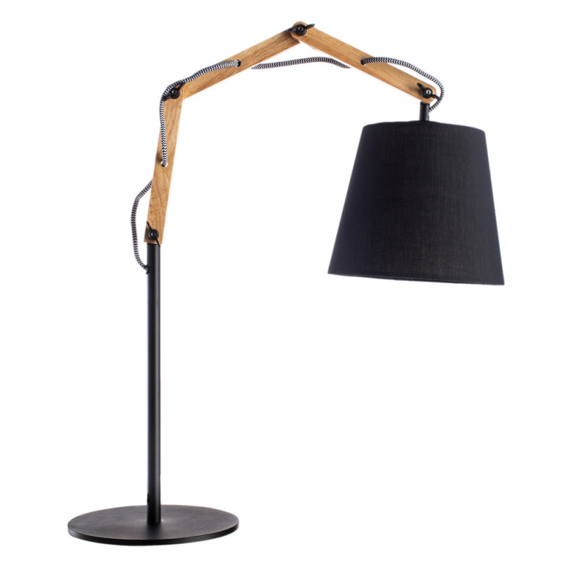 Настольная лампа ArteLamp Pinoccio A5700LT-1BK цвет черный