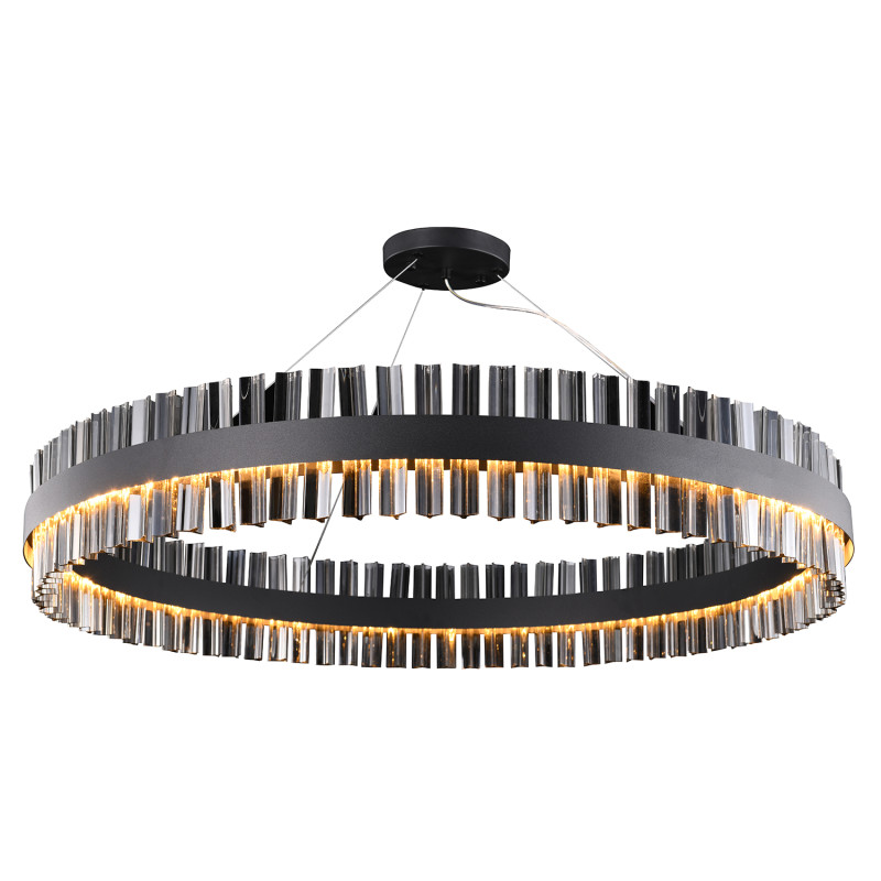 Подвесная люстра 100*150 см, 10*LED, 54W, 4000К, Favourite Marquis 4262-10P черный