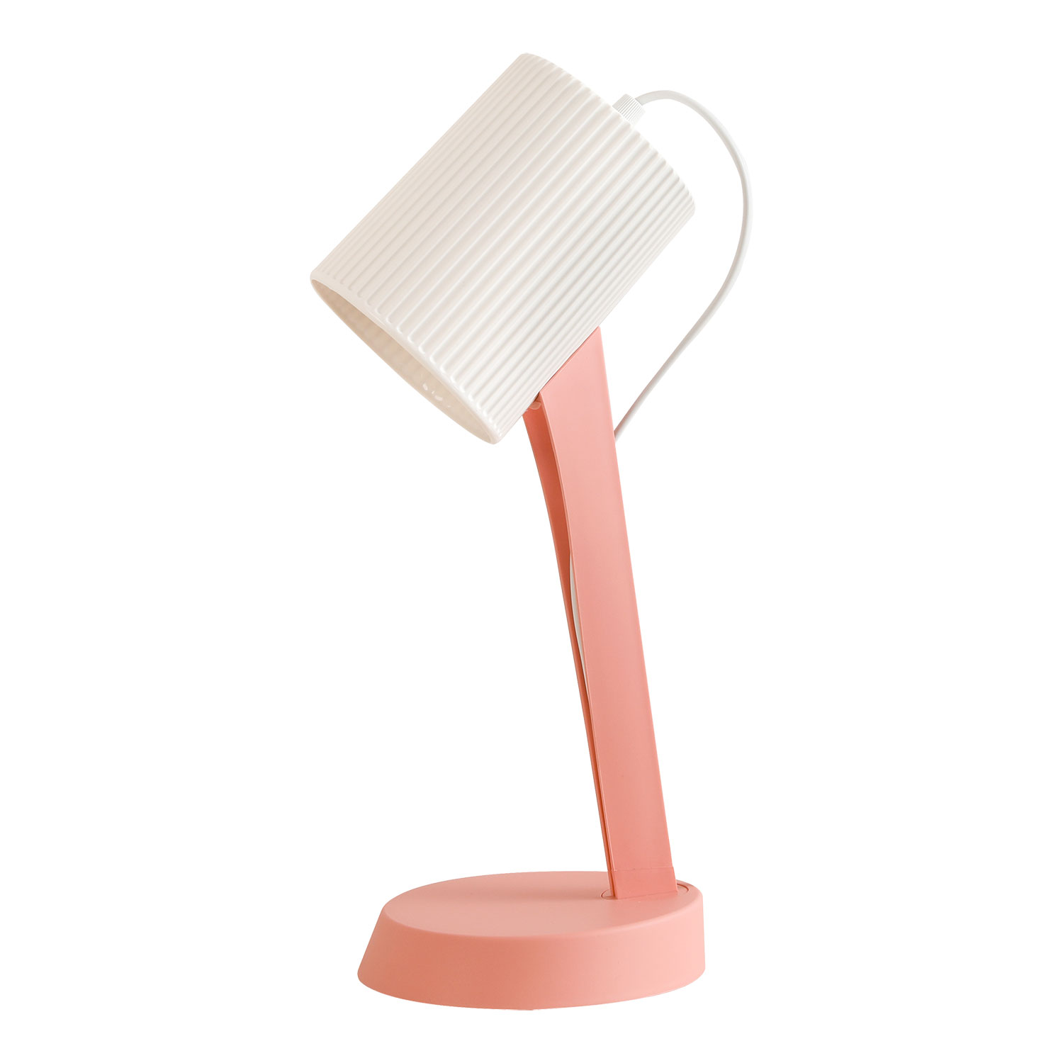 Настольная лампа 16*13*37 см, 1*E14*25W Lussole Union LSP-0672 розовый