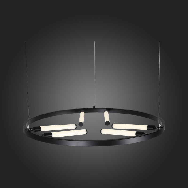 Светильник подвесной 85 см, 36W 4000K ST LUCE BISARIA SL393.403.06 Черный