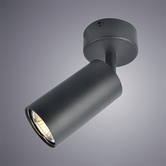 Светильник 5,4*5,4 см, GU10 50W, Arte Lamp A3216PL-1BK черный