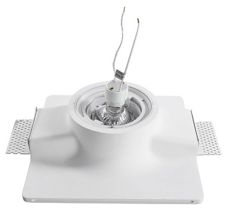 Светильник встраиваемый гипс Arte-Lamp INVISIBLE A94010PL-1WH,белый