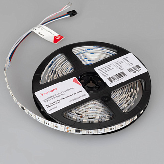 Светодиодная лента DMX-B72-10mm 24V RGB-PX6 (16 W/m, IP20, 5060, 5m) (Arlight, -) 037869, цена за метр, катушкой по 5 м