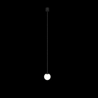 Светильник 10 см, 5W, 4000K, Maytoni Luna P039PL-5W4K-10-B, черный
