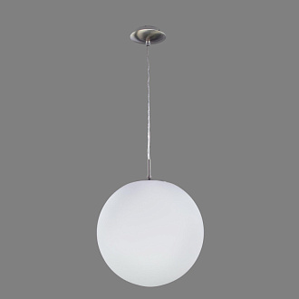 Светильник подвесной шар Citilux CL941301 серебро, диаметр 30 см