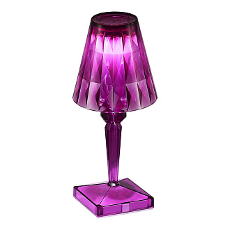 Прикроватная лампа 11,5*26 см, 1*LED*3W 3000K/4000K/6000K ST LUCE Sparkle SL1010.704.01 фиолетовый