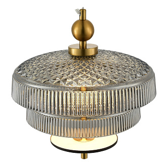 Подвесной светильник 25*180 см, LED, 8W,  3000К, ST-Luce Oriental SL6122.303.01 латунный