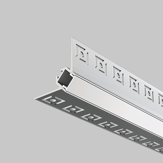 Алюминиевый профиль  Встраиваемый 22*50*2000 мм для светодиодной ленты Maytoni Led strip Серебро ALM-5022-S-2M