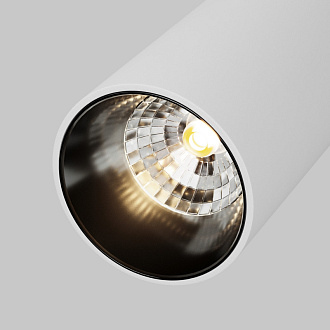 Трековый светильник 4,4*11,5*13,3 см, LED 12W, 3000К, Белый Maytoni Focus LED TR103-1-12W3K-M-W