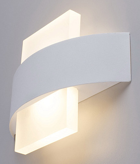 Настенный светодиодный светильник Arte Lamp Croce A1444AP-1WH, белый