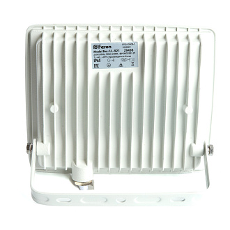Прожектор светодиодный 2835 SMD 50W 6400K IP65  AC220V/50Hz, белый , LL-921 Feron 29498