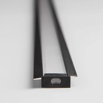 Встраиваемый алюминиевый профиль черный/белый для светодиодной ленты LL-2-ALP007 Elektrostandard