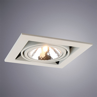 Встраиваемый светильник Arte Lamp Cardani Semplice A5949PL-1WH, белый