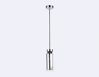 Светильник подвесной 10*27,5*105 см, E14 W, К, хром Ambrella Traditional Traditional TR3572