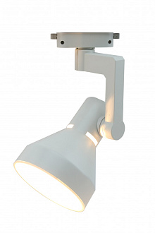 Трековый светильник Arte Lamp Nido A5108PL-1WH, белый, 24x15x12см, E27, max 60Вт