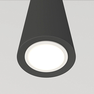 Подвесной светильник Maytoni Nevill P318PL-01B, черный, диаметр 10см