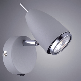 Спот с одной лампой Arte Lamp REGISTA A1966AP-1GY, серый