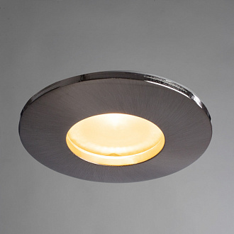 Врезной светильник Arte Lamp Aqua A5440PL-1SS, серебро матовое