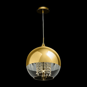 Светильник подвесной Maytoni Fermi P140-PL-170-1-G, диаметр 30 см, золото