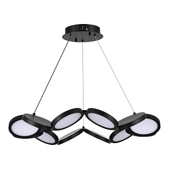 Подвесная люстра 81*120 см, LED, 60W, 4000К, ST-Luce Rio SL6508.403.01 черный