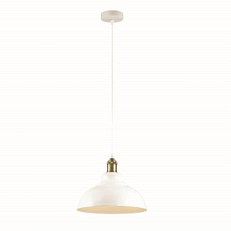 Подвесной светильник диаметр 30 см Odeon Light 3367/1 Белый, бронза