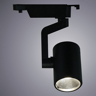 Трековый светильник Arte Lamp A2310PL-1BK, черный, 18x10x6см, LED, 10W, 4000K,800Lm