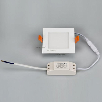 Светильник DL-93x93M-5W Warm White (Arlight, IP40 Металл, 3 года) 020123