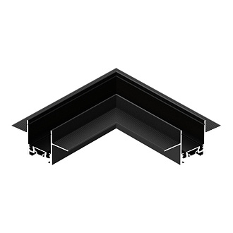 Угол-соединитель "потолок-потолок" для встраиваемого шинопровода ST LUCE Skyflat ST069.409.10 черный
