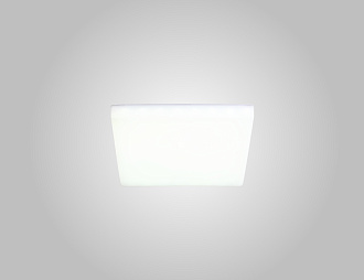 Светильник встроенный 2 см, 1*15W, 3000K, Crystal Lux CLT 501C120 WH 3000K Белый