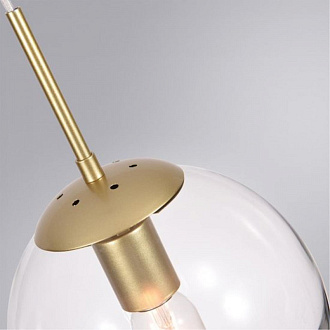 Подвесной светильник 20*32 см, 1*E27 золотистый Arte Lamp Volare A1920SP-1GO