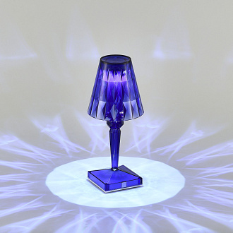 Прикроватная лампа 11,5*26 см, 1*LED*3W 3000K/4000K/6000K ST LUCE Sparkle SL1010.714.01 синий