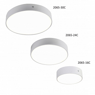 Потолочный светильник Favourite Flashled 2065-24C, D175*H40, белый