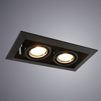 Встраиваемый стандартный светильник Arte Lamp A5941PL-2BK, черный