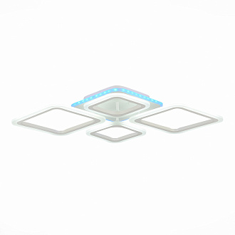 Светильник потолочный 73*50 см, 96W, 3000-6000K  EVOLUCE  SAMURO SLE500152-04RGB  Белый
